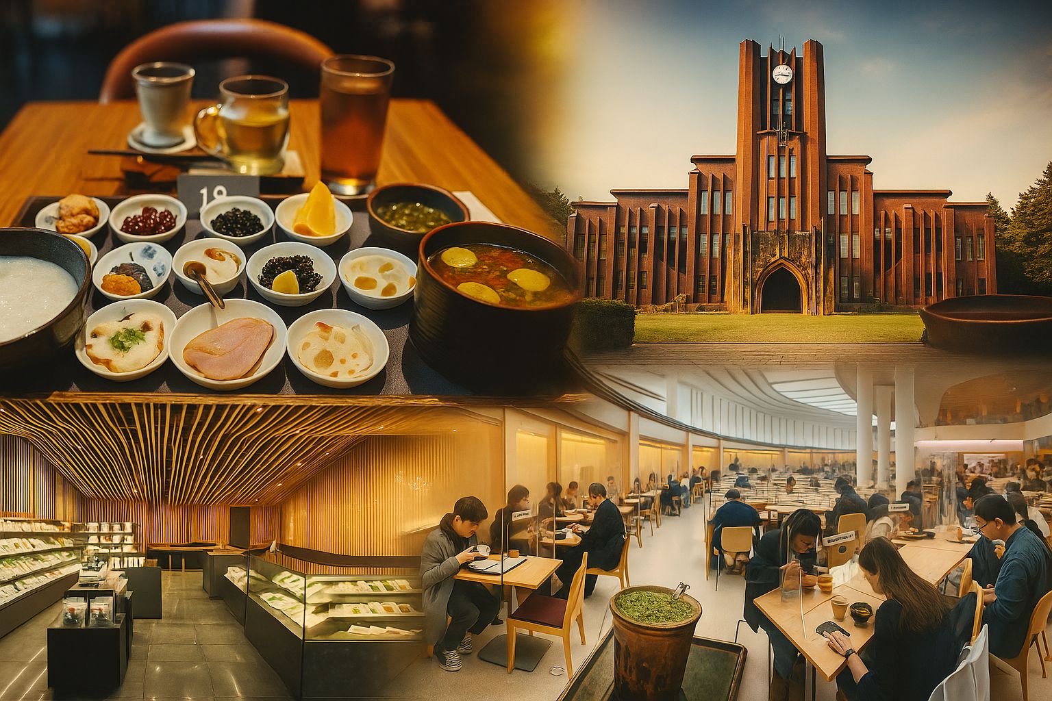 Tokyo’s 3 Hidden Gems: Breakfast at a Temple, Lunch at a University, and Tea in Ginza